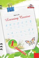 Vikram Real Life - LEARNING CURSIVE - Practice Writing Book - 1 - Vikram Books