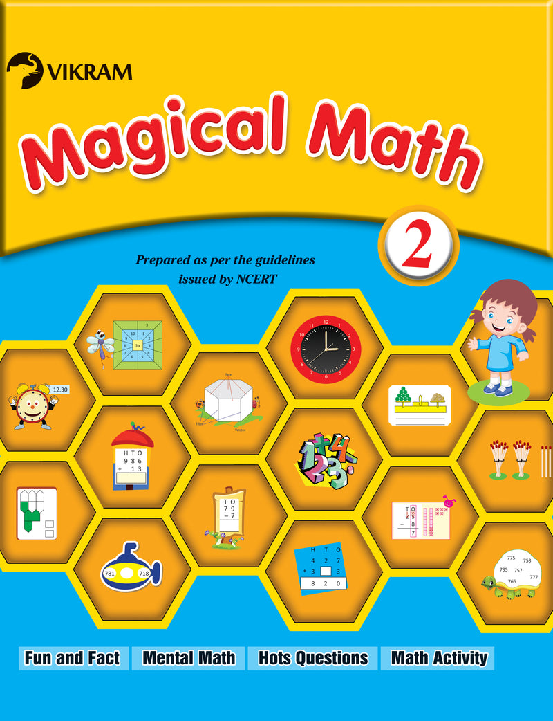 Vikram Magical Math Text Book - 2 - Vikram Books