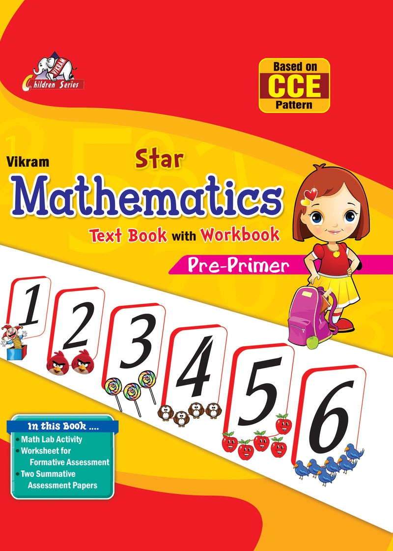 Vikram Star MATHEMATICS - Text Book with Workbook PRE- PRIMER – Vikram ...