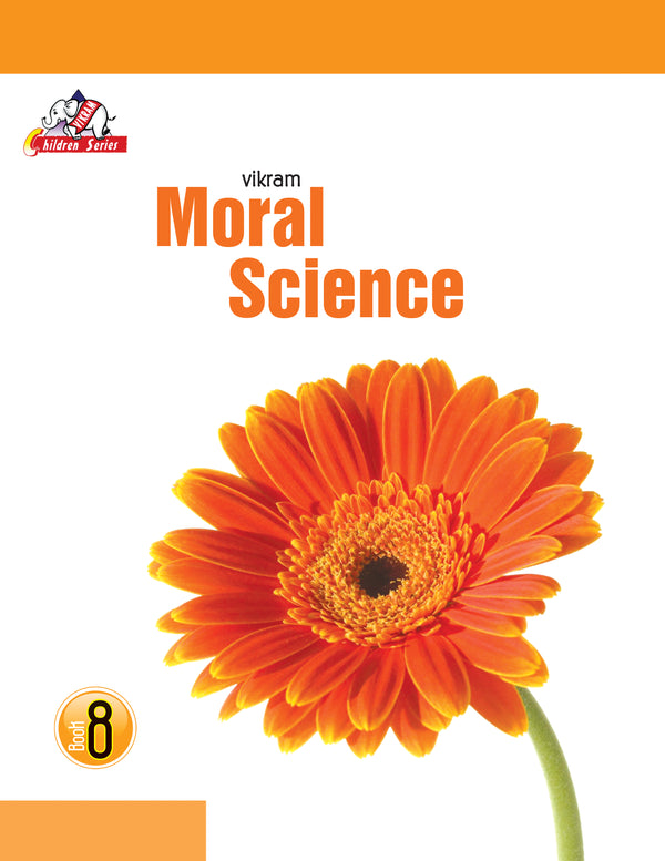 Vikram - Moral Science Text Book - 8 - Vikram Books