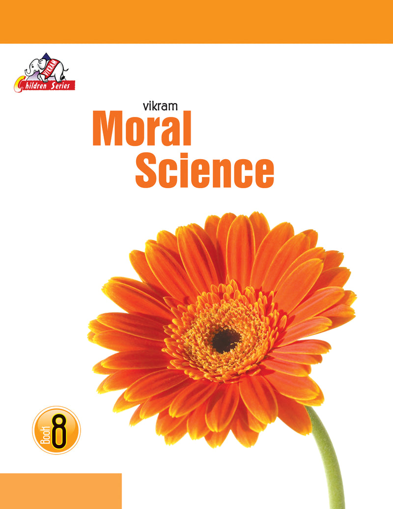 Vikram - Moral Science Text Book - 8 - Vikram Books