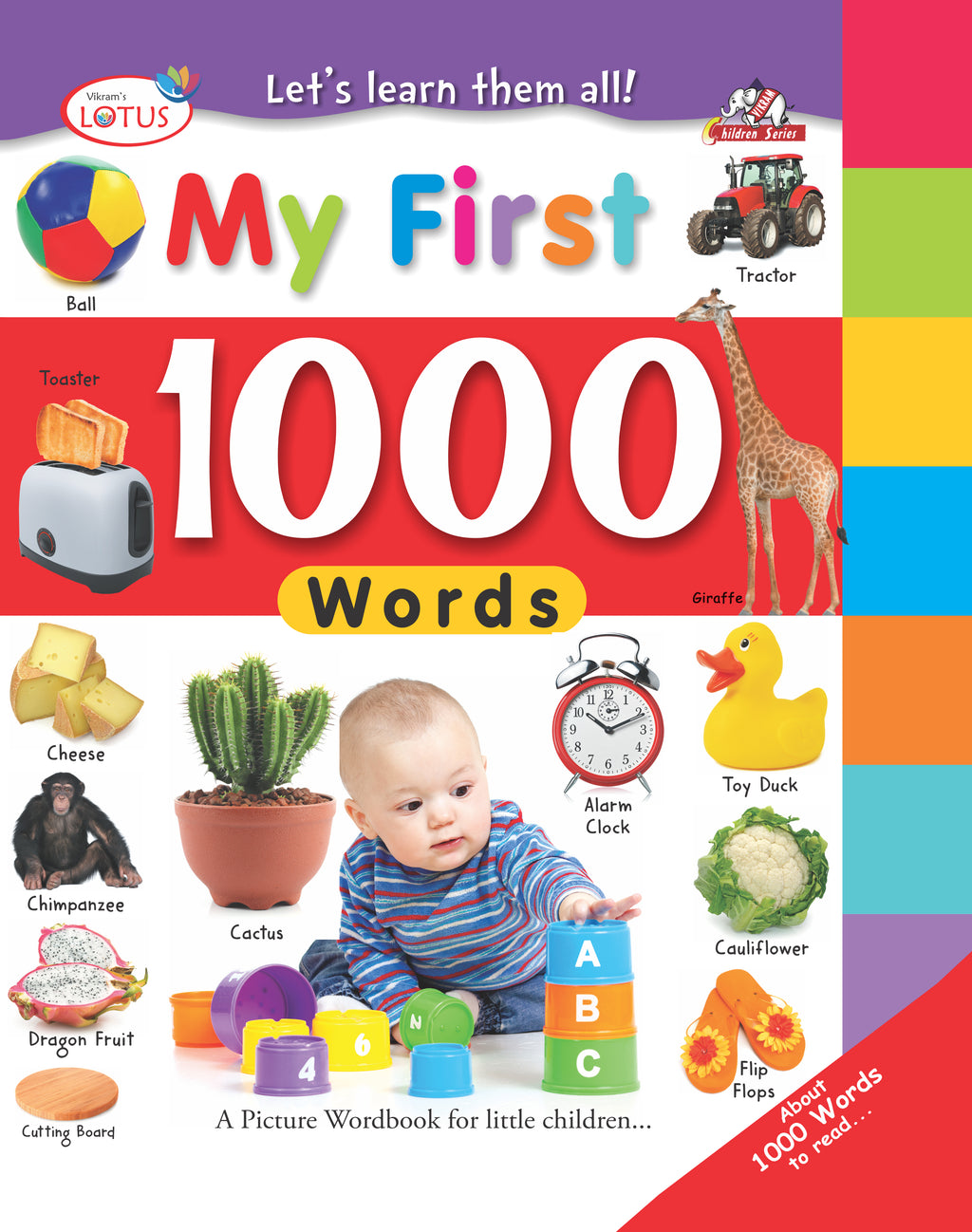 MY FIRST 1000 WORDS for Kids Learning Book