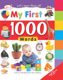 MY FIRST 1000 WORDS for Kids Learning Book - Vikram Books