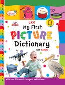 Vikram - Lotus My First Picture Dictionary with Activity - LKG - Vikram Books
