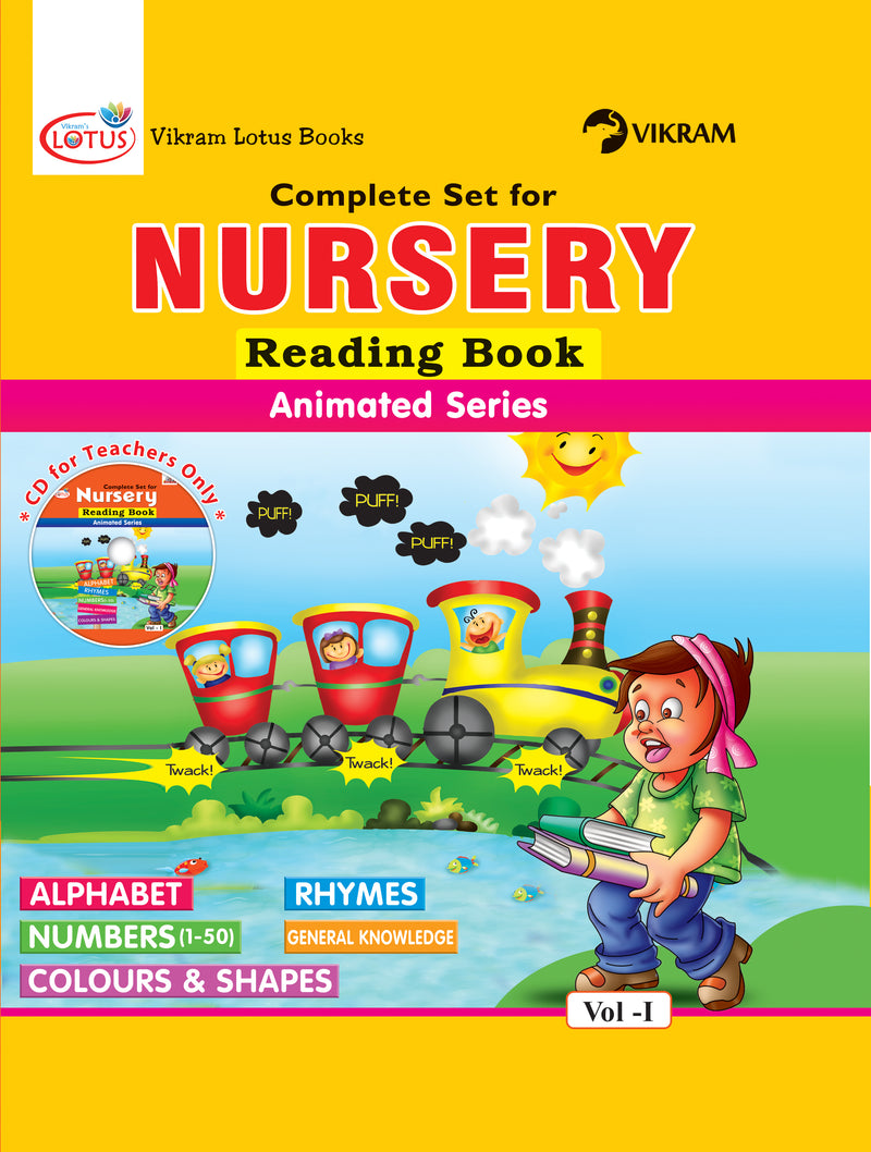 Vikram Lotus NURSERY - Complete set for Reading Book - Vikram Books