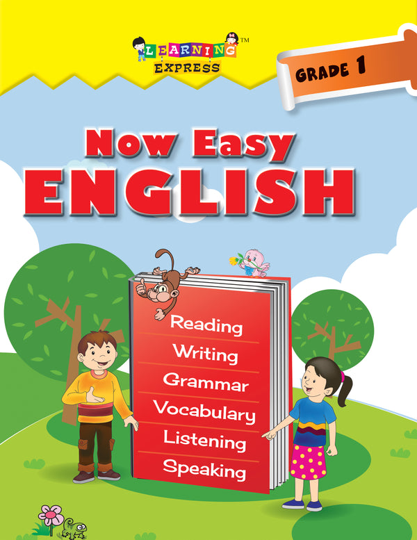 Vikram - Learning Express - NOW EASY ENGLISH Text Book - Grade - 1 - Vikram Books