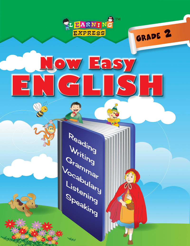 Vikram - Learning Express - NOW EASY ENGLISH Text Book - Grade - 2 - Vikram Books