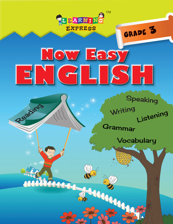Vikram - Learning Express - NOW EASY ENGLISH Text Book - Grade - 3 - Vikram Books