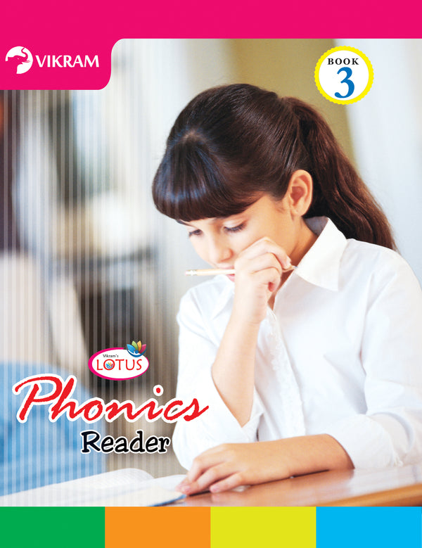 Lotus Phonic Reader - 3 - Vikram Books