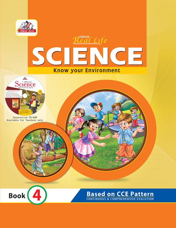 Vikram Real Life SCIENCE (EVS) Text Book class 4 CCE Pattern