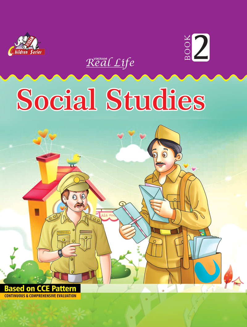 Vikram Real Life Social Studies Text Book Grade - 2