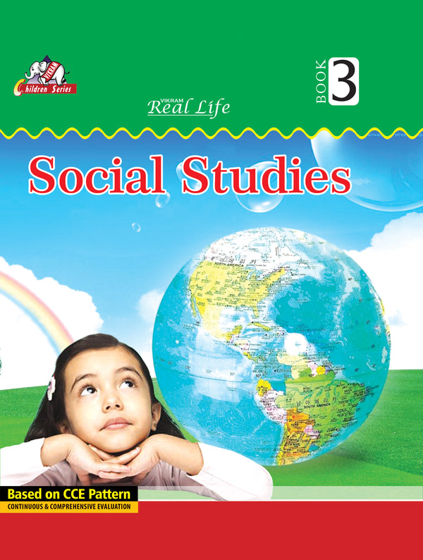 Vikram Real Life SOCIAL STUDIES Text Book class - 3 - Vikram Books