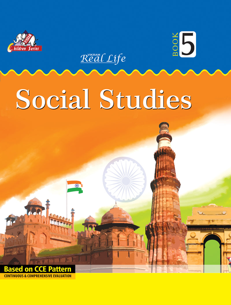 Vikram Real Life Social Studies Text book Grade - 5