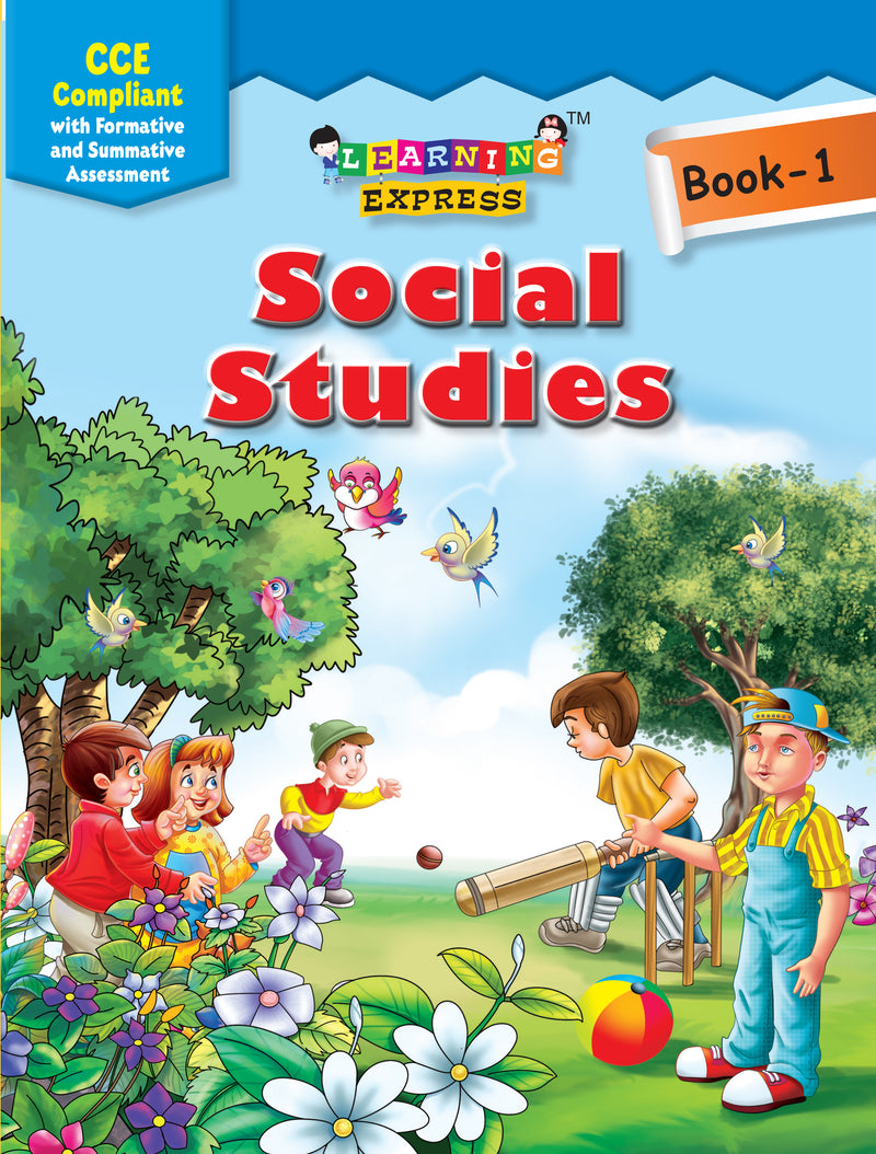 Learning Express - SOCIAL STUDIES Text Book - 1 - Vikram Books