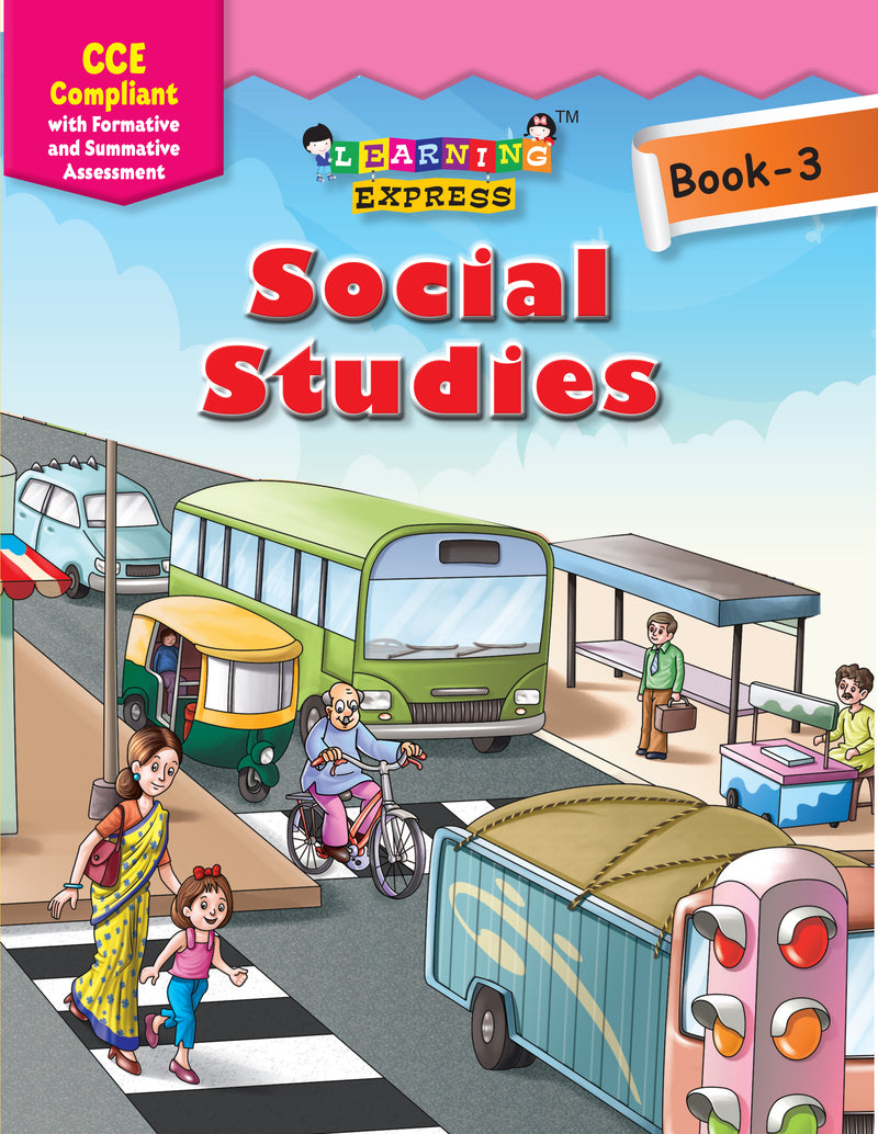 Learning Express - SOCIAL STUDIES Text Book - 3 - Vikram Books