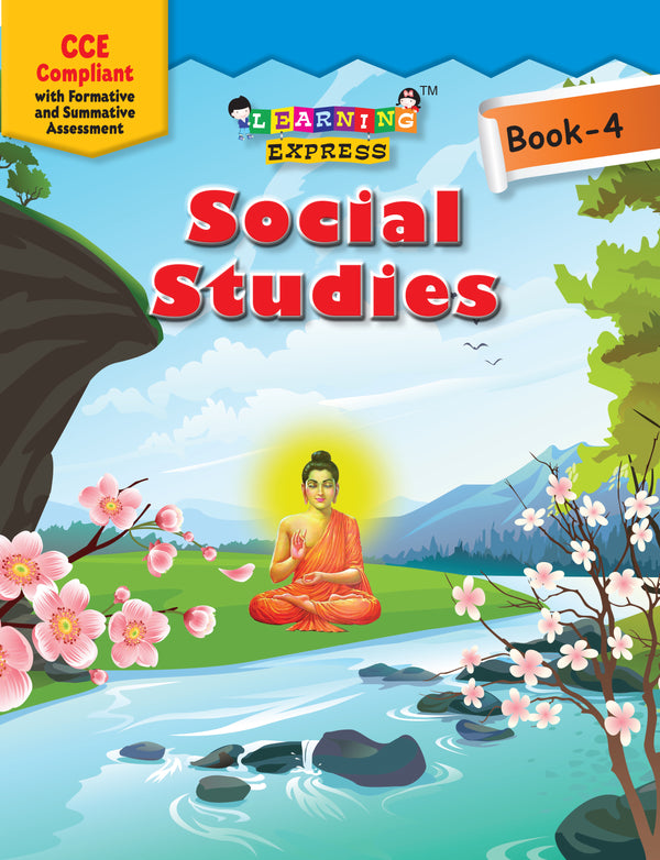 Learning Express - SOCIAL STUDIES Text Book - 4 - Vikram Books