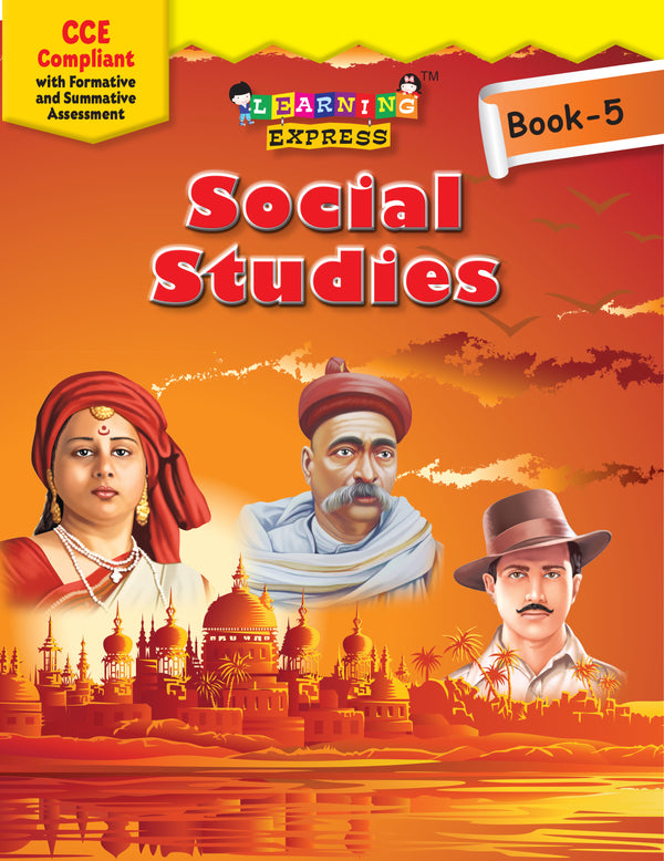 Learning Express - SOCIAL STUDIES Text Book - 5 - Vikram Books