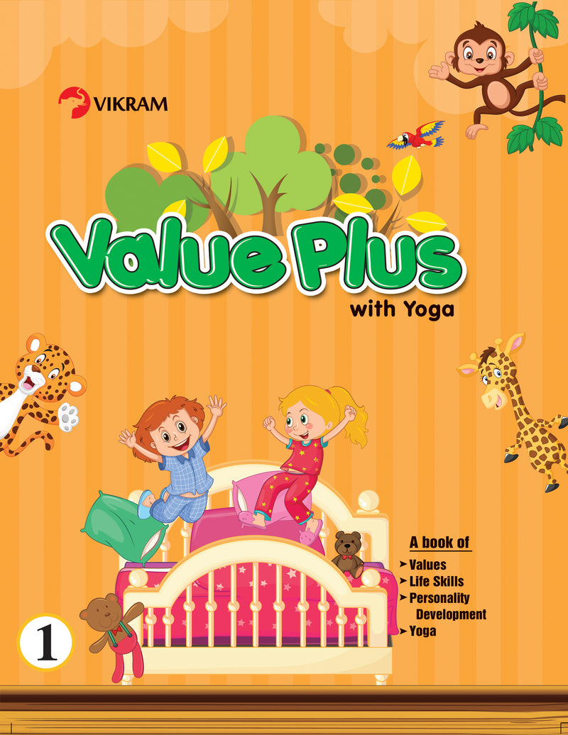 Vikram Value Plus with Yoga Textbook - 1 - Vikram Books