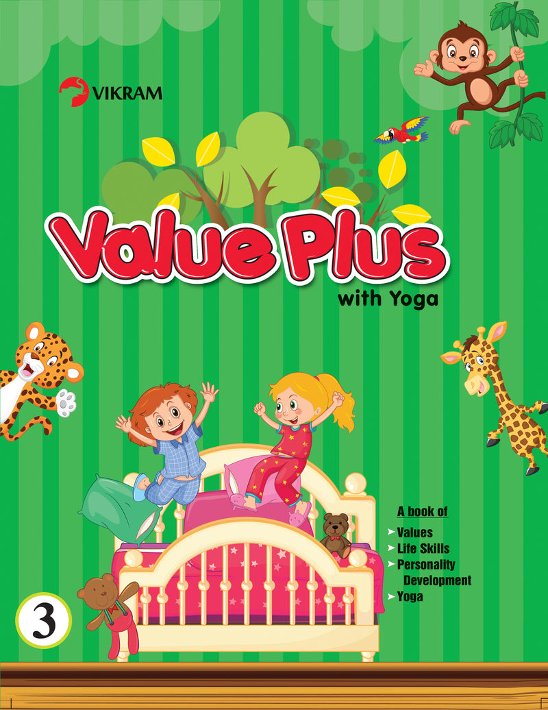 Vikram Value Plus with Yoga Textbook - 3 - Vikram Books