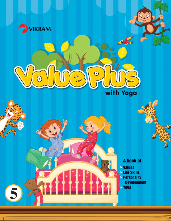 Vikram Value Plus with Yoga Textbook - 5 - Vikram Books