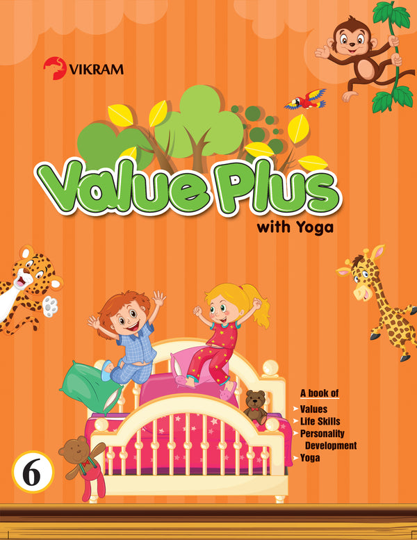Vikram Value Plus with Yoga Textbook - 6 - Vikram Books