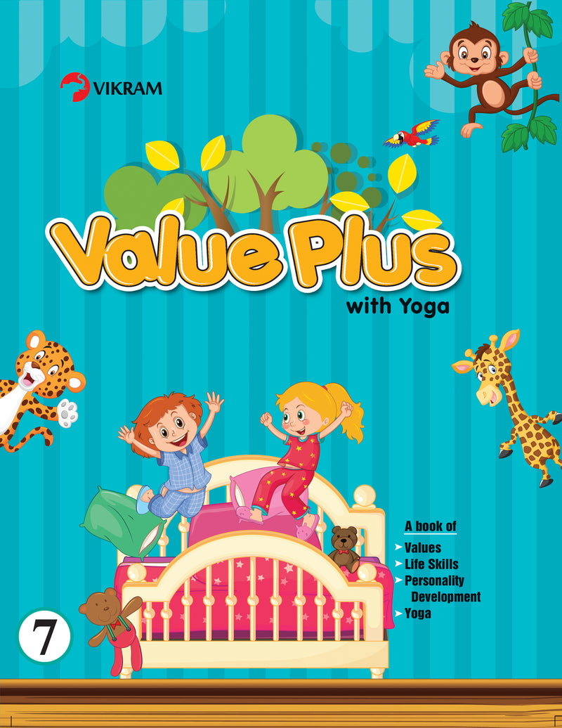 Vikram Value Plus with Yoga Textbook - 7 - Vikram Books